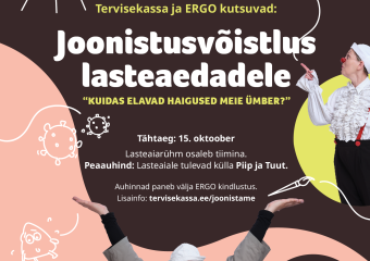 Lasteaialaste joonistusvõistlus „Kuidas elavad haigused meie ümber?“